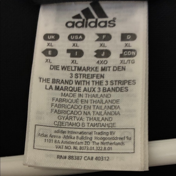 Adidas Black Zip-Up Jacket - Picture 2 of 2